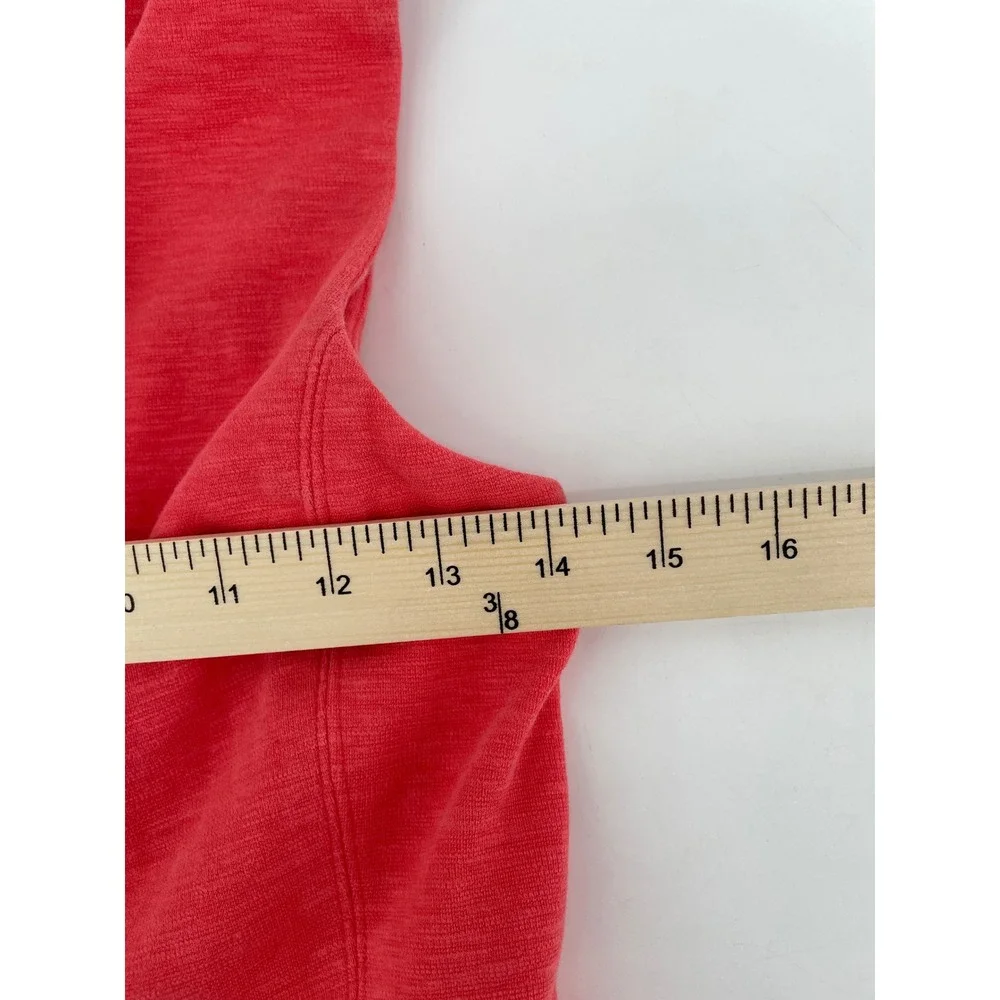 J.Crew Fit and Flare Dress‎ Womens XS Coral Cottagecore Minimalist  Sleeveless